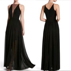 Dress the Population | ‘Patricia’ Gown in Black